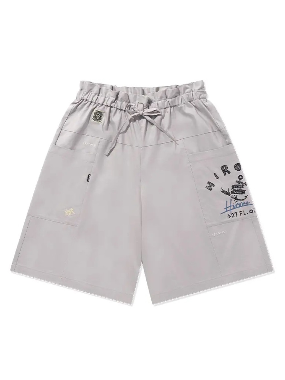 POP MART Hirono Living Wild Voyager Wave Waist Shorts